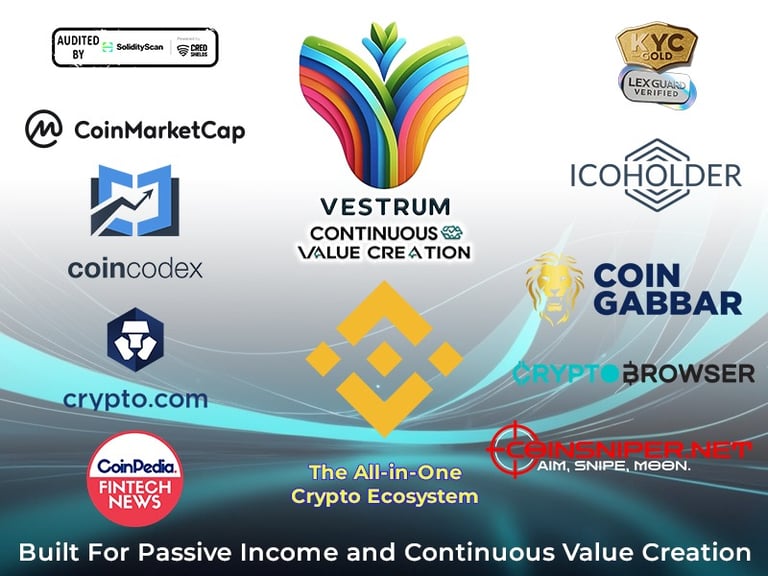 Vestrum presence in Crypto space