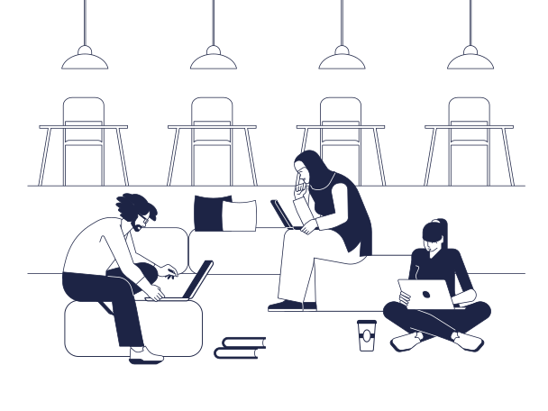 ilustracion coworking