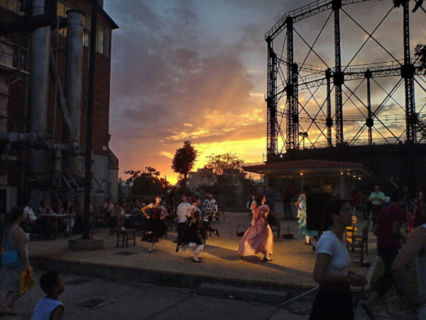 Gazi Athens nightlife Technopolis