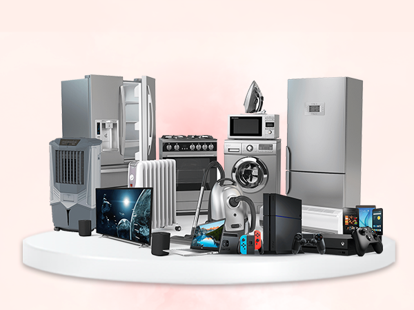 a bunch of appliances and appliances are shown in this image