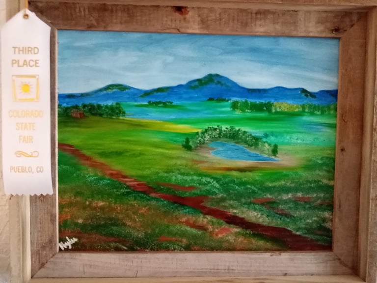 Ataraxia (painting) Kylee Nicole Smith