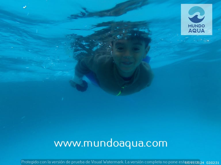 clases de natación para bebés en Mérida Yucatán