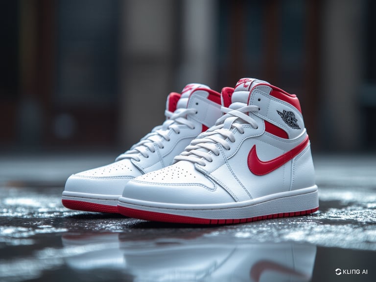 AI umjetna inteligencija u dizajnu i video produkciji - dekorativna slika - Nike Air Jordan