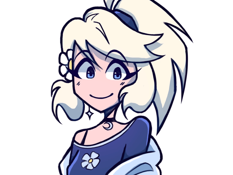 Cassylish spricht im Hörspiel "Existence -Das ewige Leben" .  Zeichnung von chaos.painter.