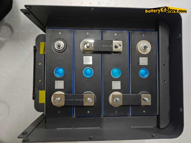 a battery module of LiFePO4 prismatic battery cells