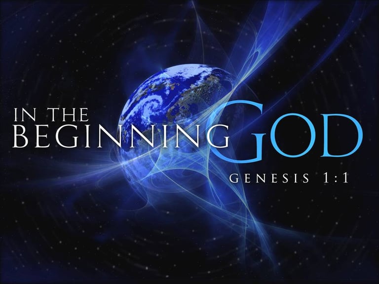 In the beginning