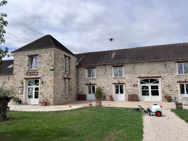 nettoyage toiture nomade lodge