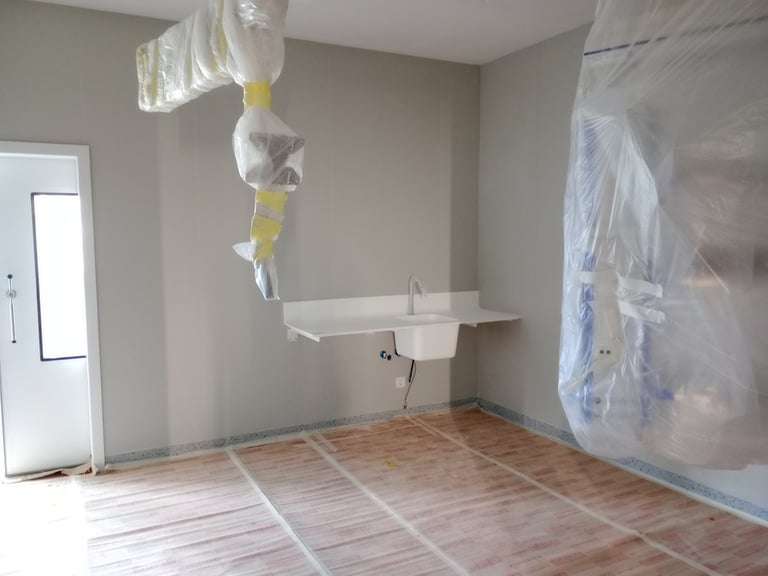 Ok solid surface gabinetes del hospital