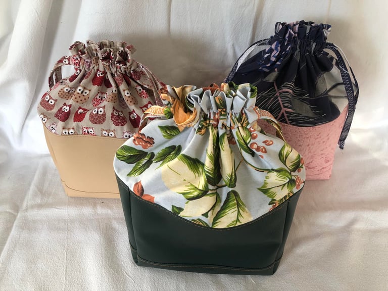 Trousse de toilette artisanale