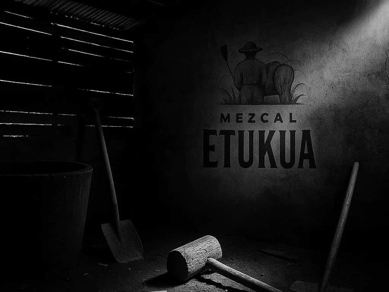  Palenque de mezcal abandonado mostrando el impacto social de las falsificaciones.