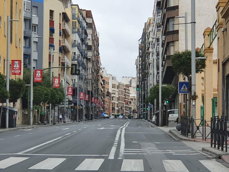 Jaen centro l Asociación de vecinos avenida de Madrid a Jaen centro