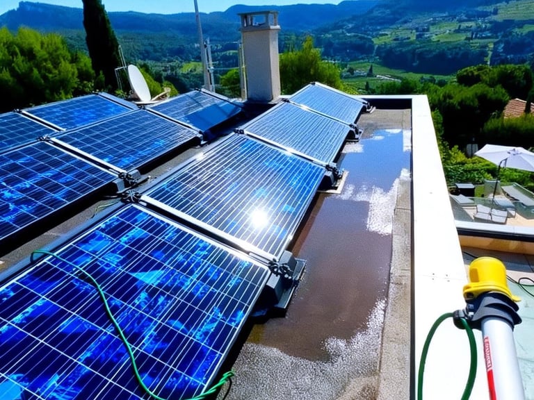 nettoyage de panneaux solaires Cassis