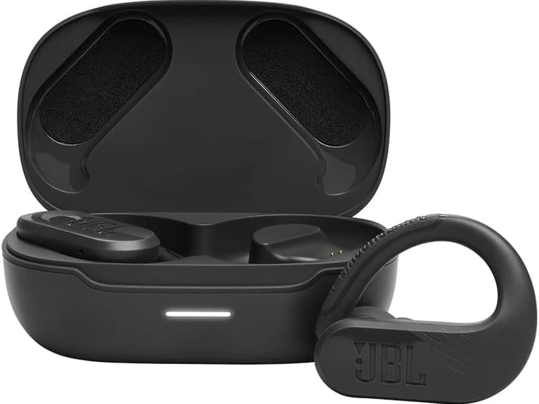 JBL Endurance Peak 3, auriculares activos inalámbricos con resistencia al agua IP68, Color Negro