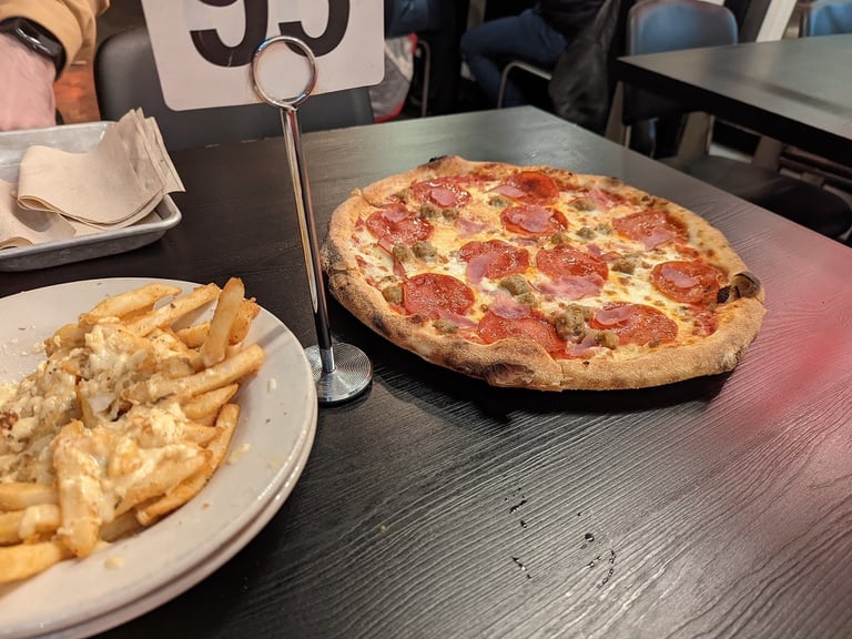 Stonebaked Pizza at Station 66 in Williams