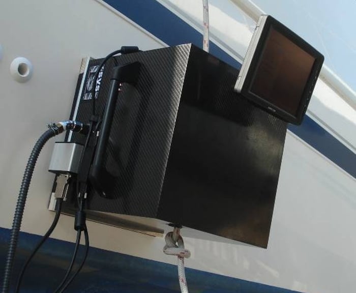 Vacuum hood used for laser shearography