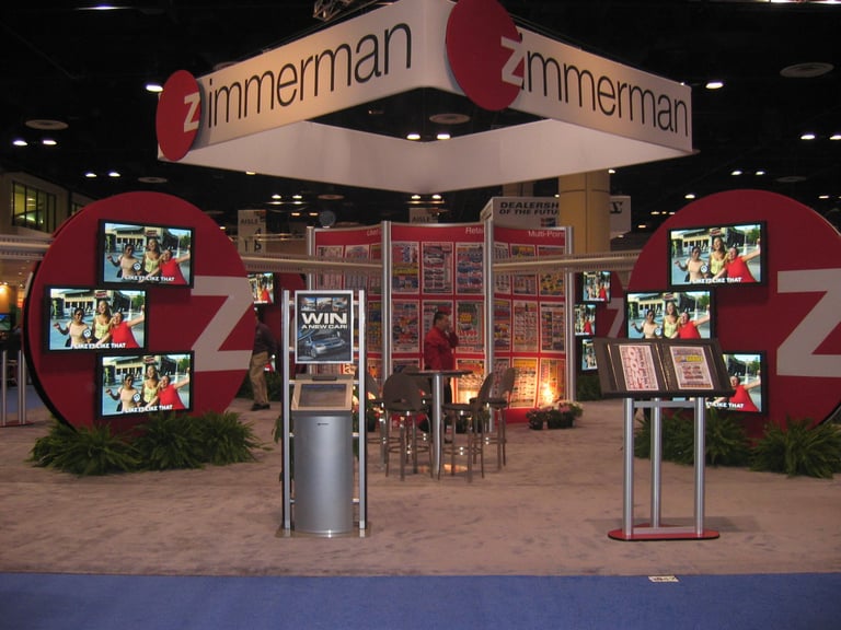 Zimmerman Advertising—20' x 30' Tradeshow Exhibit