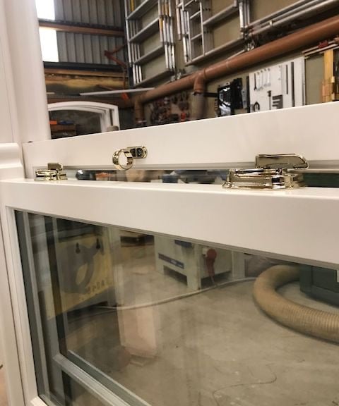 Lockable sash window furniture Belfast