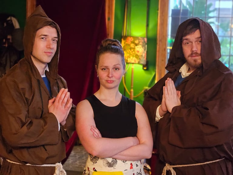 De Musketiers in het Klooster (Operettig)