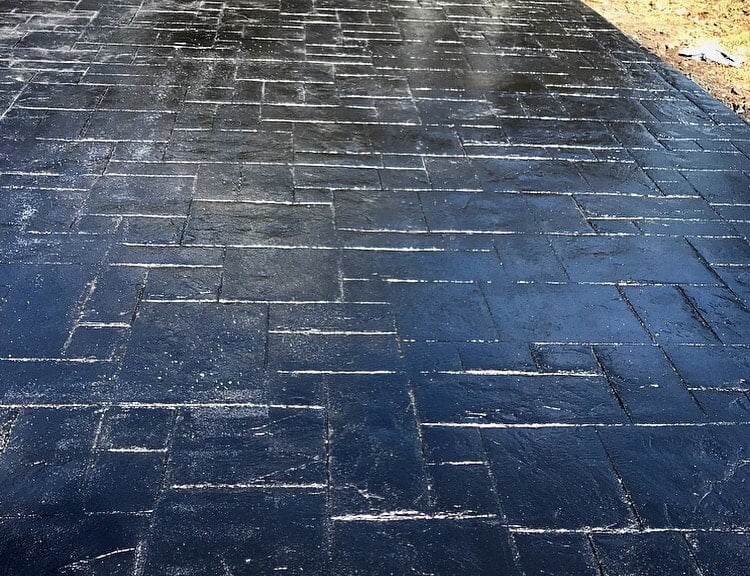 concrete columbia sc concrete stamped driveway