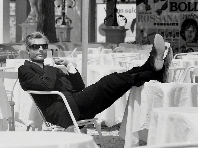 Persol sunglasses define a man of independent style