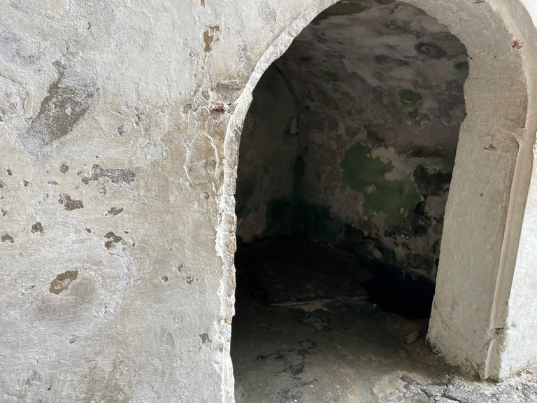 Kerker Verlies Sklavenfestung Cape Coast Castle Ghana