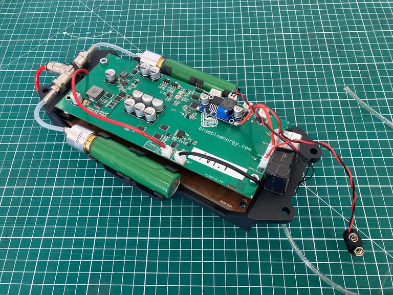 Hydrogen-powered radio controller car