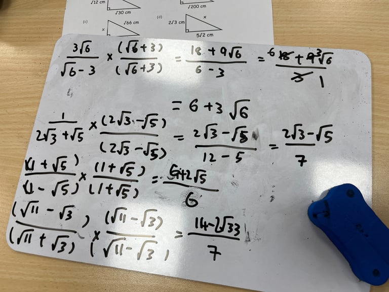 GCSE Maths support 
