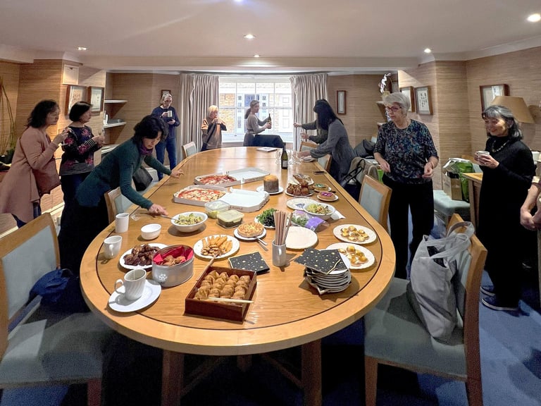 Ikebana International London Event - Christmas Bazaar at Daiwa Foundation