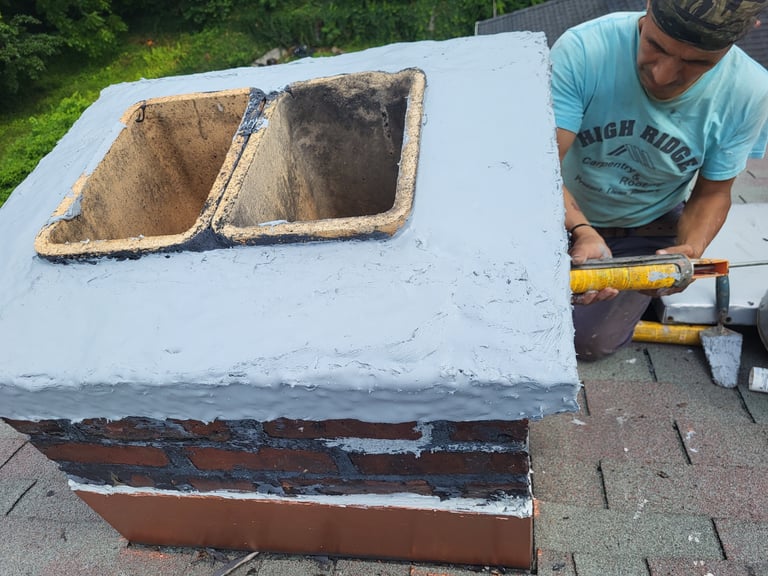 chimney crown repair in fairfield county new york