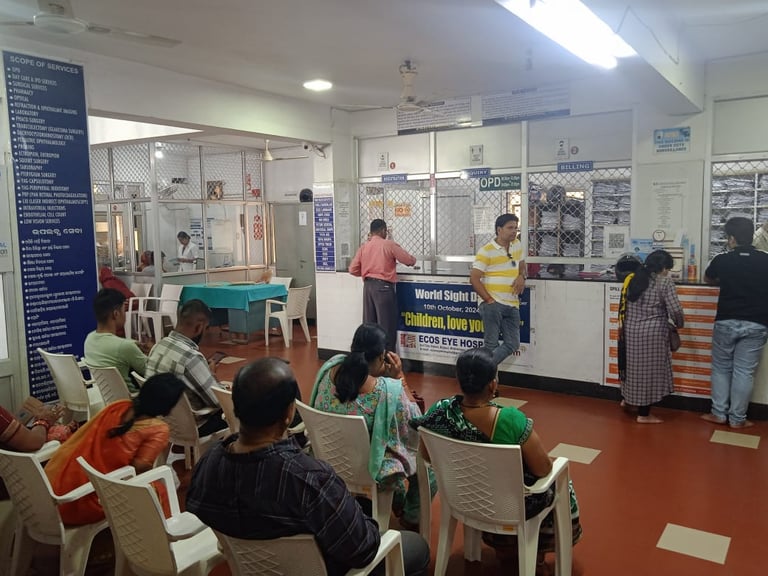 Registration, Billing and Patient Waiting Area