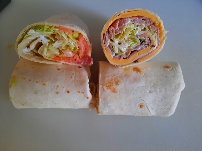 Healty wraps for you day in Miami Beach