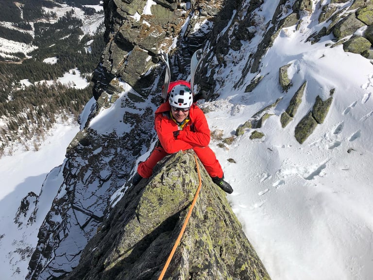 Klettern mit Bergführer RENE GUHL