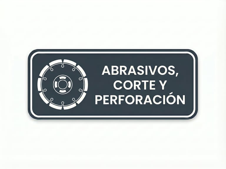 categoría abrasivos, corte y perforación
