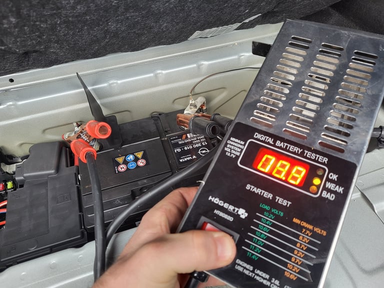 Електронска дијагностика акумулатор и електрика Tuning Garage Up Skopje