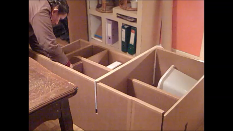 Concevoir un meuble en carton