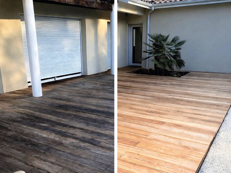 GASCOGNE NETTOYAGE - Nettoyage terrasse bois Bordeaux