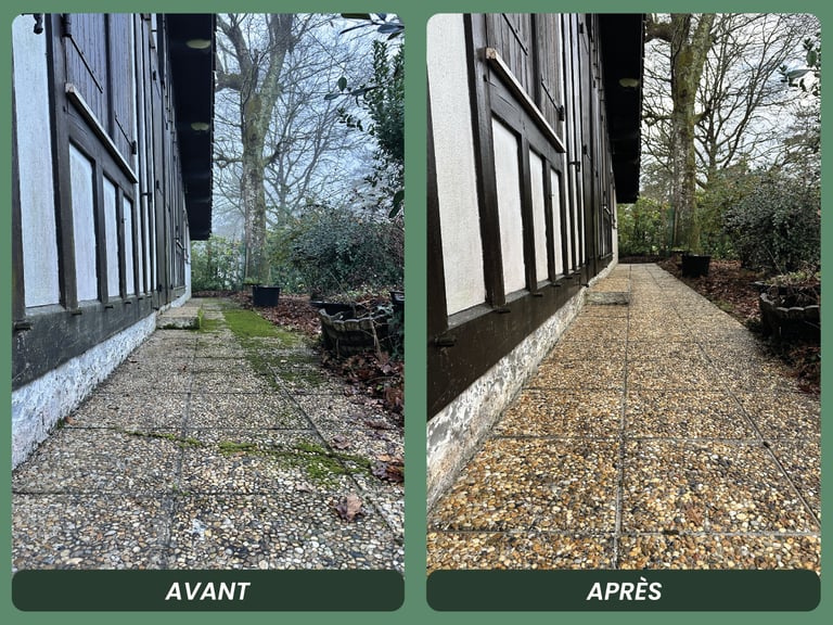 Gascogne Nettoyage - Nettoyage terrasse Léognan 