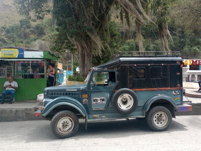 paradero transporte de Anaime