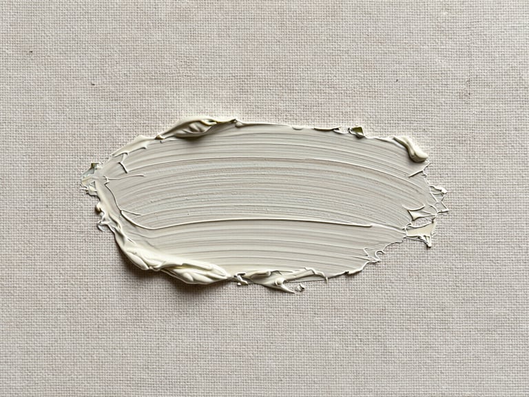 Extreme macro close-up of thick textured oil paint strokes on heavy linen canvas, natural side-light detailing the physical depth of the pigment