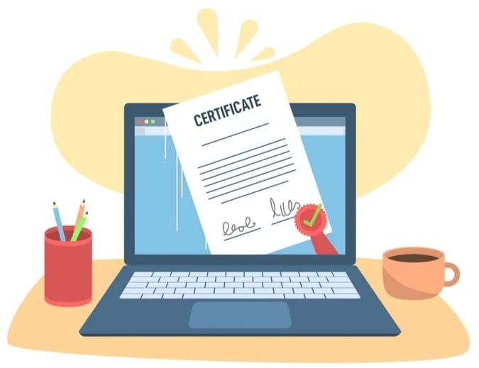 attestations de participation digitales