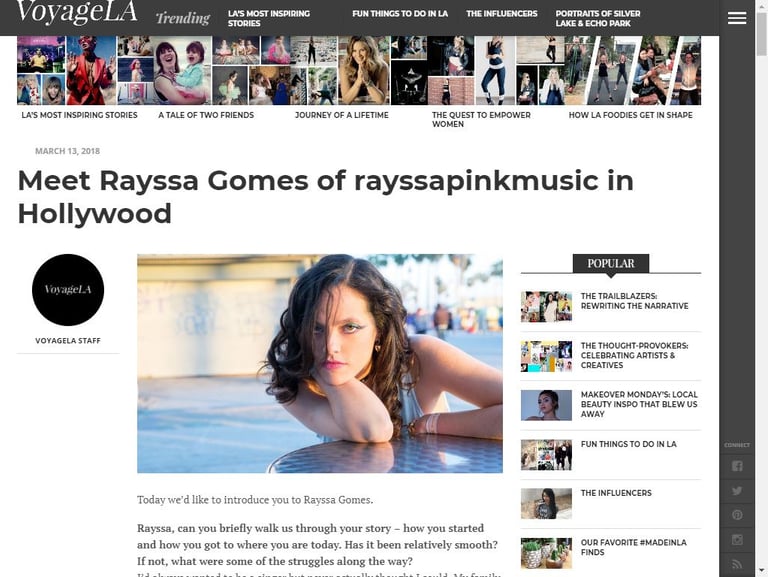 Rayssa Slater SAG Actor & Musician - voyage la article