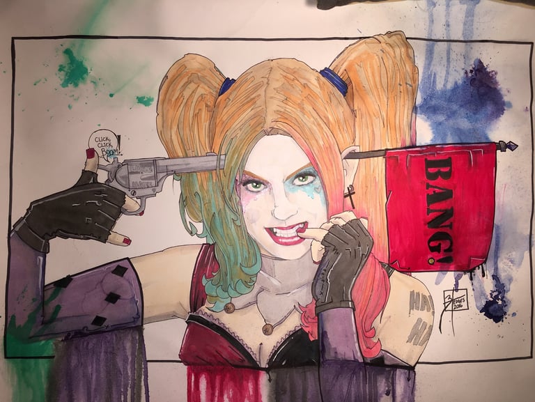 Robert Hedges Harley Quinn
