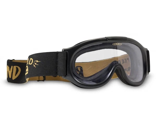 Gogle motocyklowe DMD Ghost Czarne