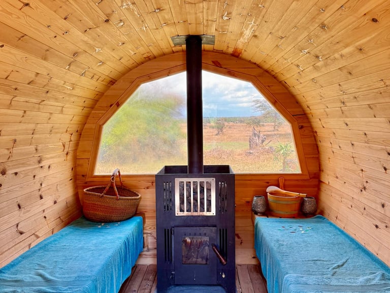 Solio Lodge Kenya sauna
