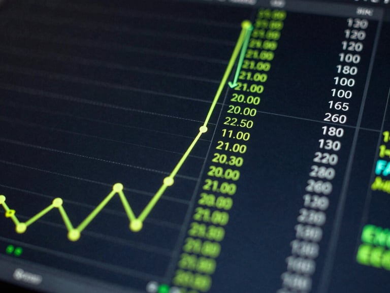 Extreme close-up of a dark technical interface showing real-time bidding node graphs, glowing lime green data lines, and performance metrics on an obsidian screen.
