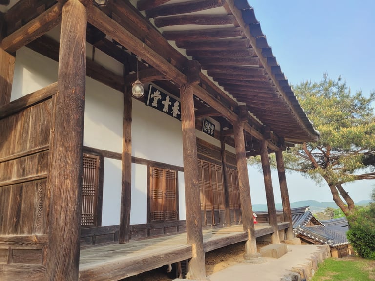 Hanok traditionnel Corée du Sud