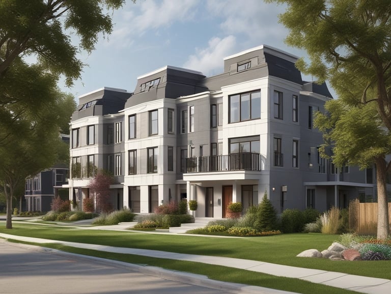 A sophisticated office space representing upscale property management.