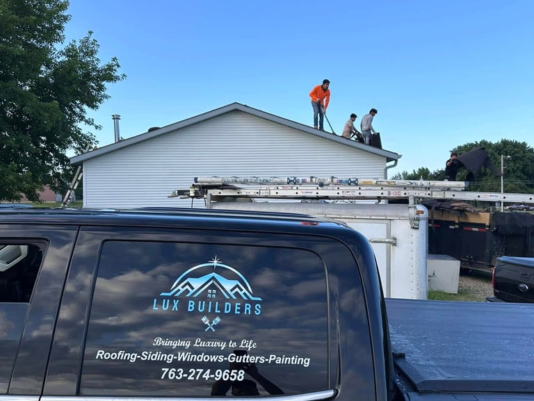 lux builders professional roofing contractors in albertville minnesota 