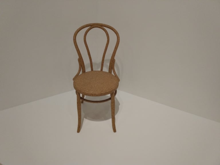 Jiří Kolář: Chair; Sidney and Lois Eskenazi Museum of Art, Bloomington IN, United States; photo: DK.