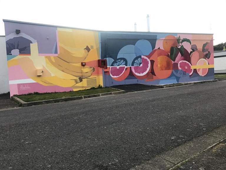 mural by Allan Halley